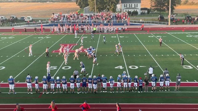 Watch this highlight video of Hayden Woodward of the Heath (OH) football team in its game Lakewood High School on Sep 24, 2021