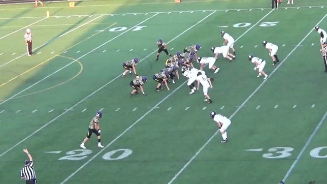 Watch this highlight video of Seth Borondy of the Bellbrook (OH) football team in its game Franklin High School on Sep 17, 2021