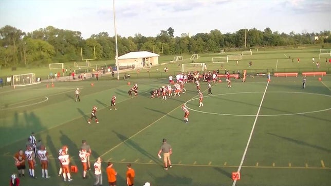 Watch this highlight video of Caden Mason of the Rock Creek Academy (Sellersburg, IN) football team in its game Providence High School on Aug 27, 2021