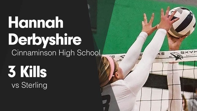 Watch this highlight video of Hannah Derbyshire