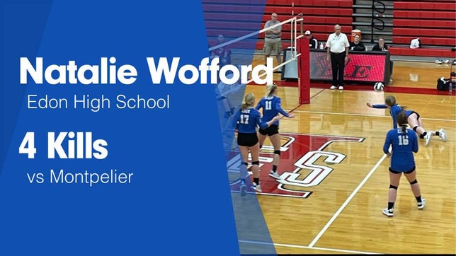 Watch this highlight video of Natalie Wofford