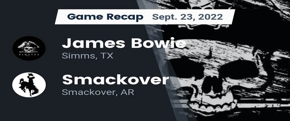 Smackover vs Bowie Football 9/23/2022 MaxPreps