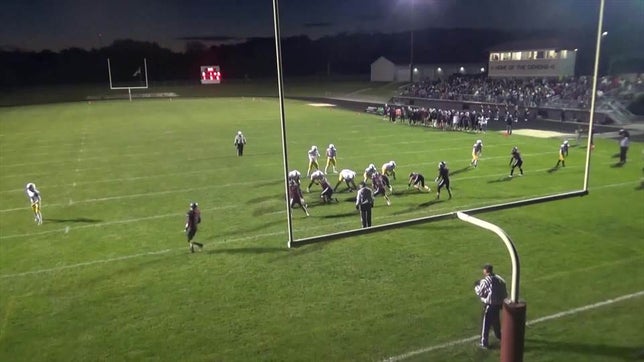 Watch this highlight video of Stephen Bagley of the Deerfield (WI) football team in its game Johnson Creek High School on Oct 7, 2022