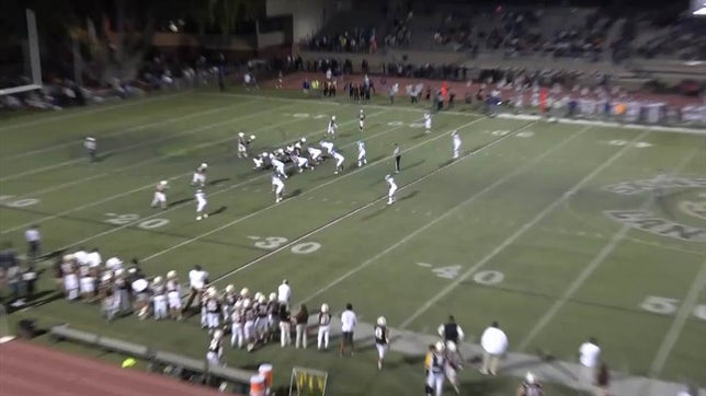 Watch this highlight video of Roman Trinidad of the Saint Francis (Mountain View, CA) football team in its game Junipero Serra High School on Sep 23, 2022