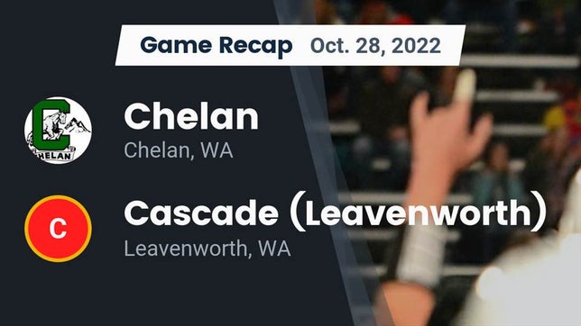 Watch this highlight video of the Chelan (WA) football team in its game Recap: Chelan  vs. Cascade  (Leavenworth) 2022 on Oct 28, 2022