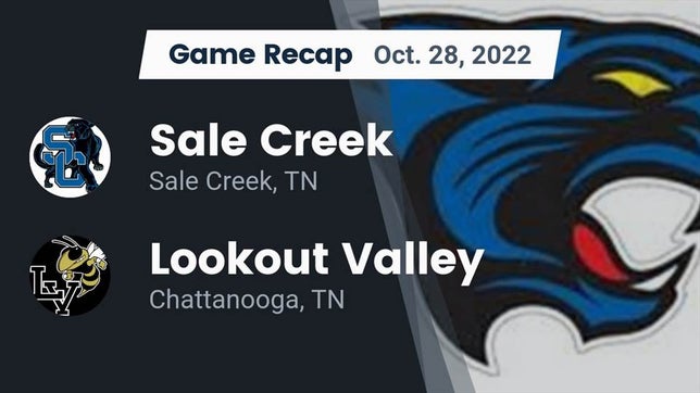 Watch this highlight video of the Sale Creek (TN) football team in its game Recap: Sale Creek  vs. Lookout Valley  2022 on Oct 28, 2022