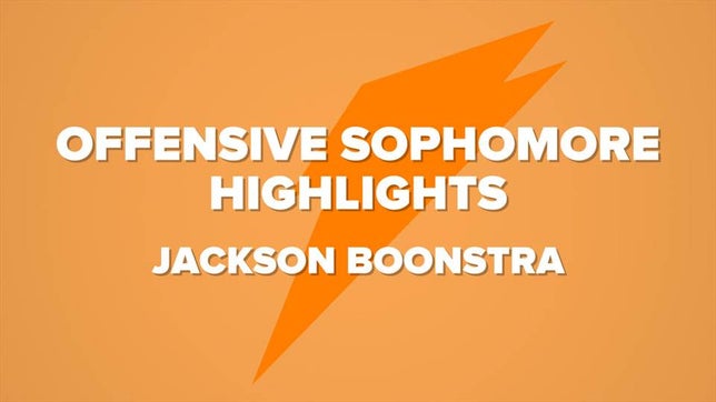 Watch this highlight video of Jackson Boonstra on Oct 29, 2022