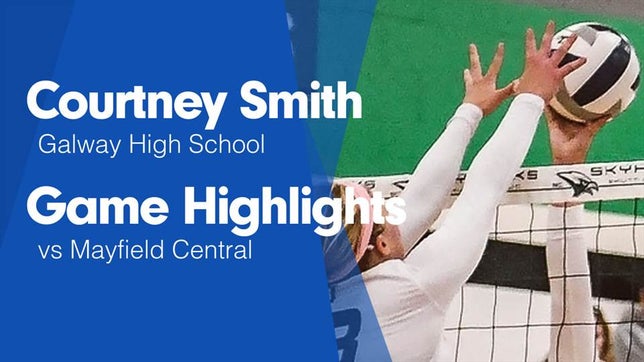 Watch this highlight video of Courtney Smith