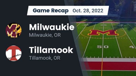 milwaukiemilwaukie academy   arts  tillamook football