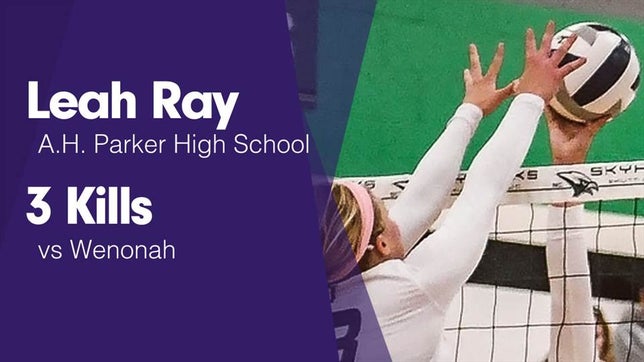 Watch this highlight video of Leah Ray