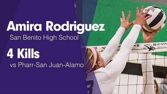 Watch this highlight video of Amira Rodriguez