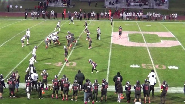 Watch this highlight video of Landon Kuenzer of the Crestwood (Mantua, OH) football team in its game Cardinal High School on Oct 7, 2022