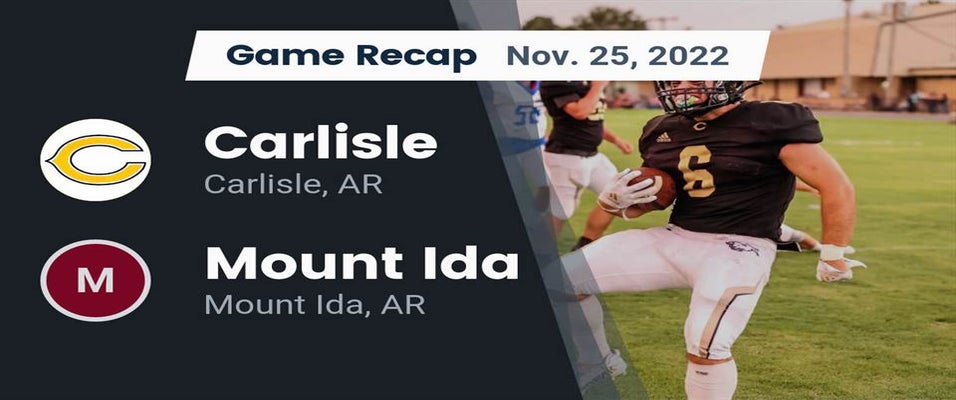Carlisle vs Mount Ida Football 11/25/2022