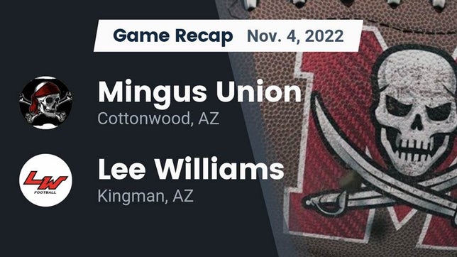 Watch this highlight video of the Mingus (Cottonwood, AZ) football team in its game Recap: Mingus Union  vs. Lee Williams  2022 on Nov 4, 2022