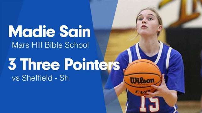 Watch this highlight video of Madie Sain