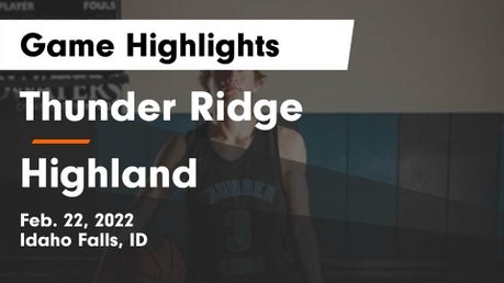 Madison vs Thunder Ridge | Basketball | 2/11/2022