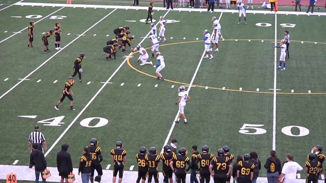 Watch this highlight video of Blake Gregory of the Cabrillo (Lompoc, CA) football team in its game Nordhoff High School on Aug 19, 2022