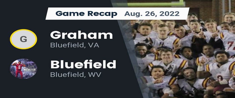 Bluefield vs Graham Football 8/26/2022