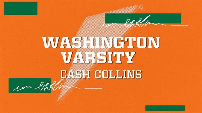 Watch this highlight video of Cash Collins on Sep 13, 2022