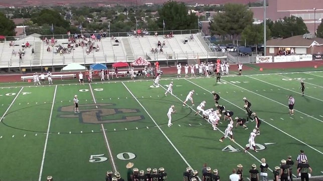 Watch this highlight video of Ledger Shipp of the Snow Canyon (St. George, UT) football team in its game Cedar High School on Sep 2, 2022
