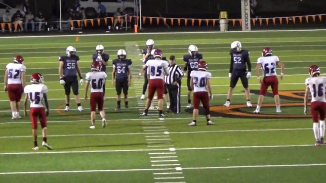 Watch this highlight video of Tristen Kapelle of the Baldwin (KS) football team in its game Santa Fe Trail High School on Sep 23, 2022