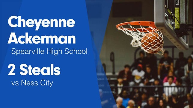 Watch this highlight video of Cheyenne Ackerman