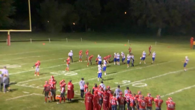 Watch this highlight video of Brayden Zirbel of the Manitowoc Lutheran (Manitowoc, WI) football team in its game Hilbert High School on Sep 24, 2021