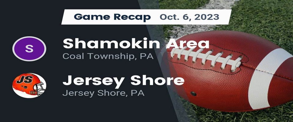 Jersey Shore vs Shamokin Area Football 10/6/2023