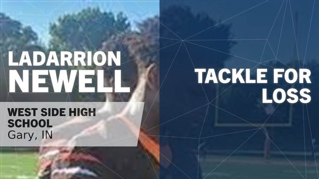 Watch this highlight video of Ladarrion Newell