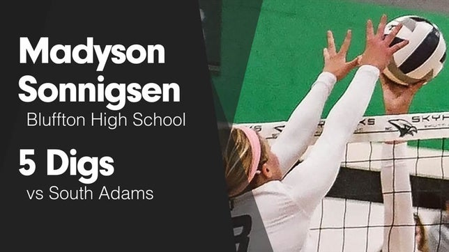 Watch this highlight video of Madyson Sonnigsen
