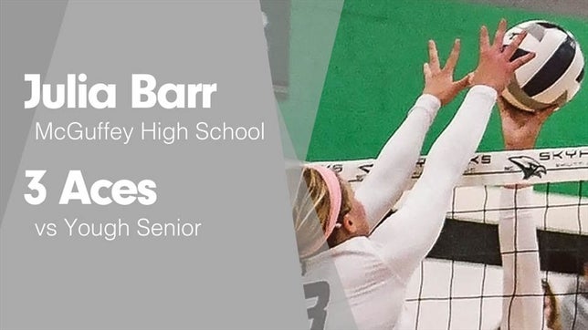 Watch this highlight video of Julia Barr