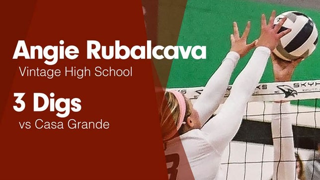 Watch this highlight video of Angie Rubalcava