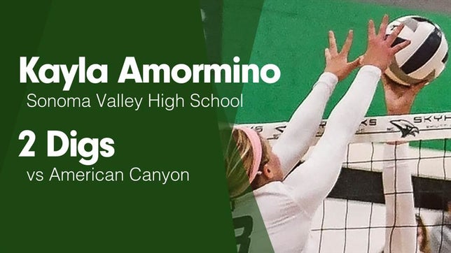 Watch this highlight video of Kayla Amormino