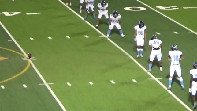 Watch this highlight video of Dominik Franco of the Burges (El Paso, TX) football team in its game Chapin High School on Oct 12, 2023