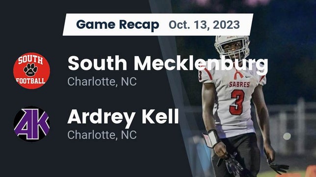 Watch this highlight video of the South Mecklenburg (Charlotte, NC) football team in its game Recap: South Mecklenburg  vs. Ardrey Kell  2023 on Oct 13, 2023