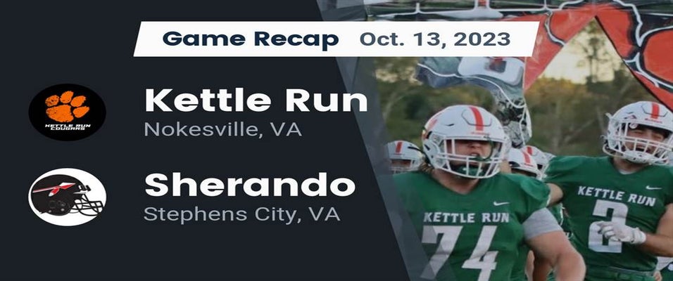 Sherando vs Kettle Run | Football | 10/13/2023