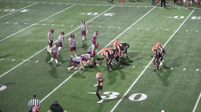 Watch this highlight video of Tobias Vahey of the Harbor Creek (Harborcreek, PA) football team in its game North East High School on Oct 13, 2023