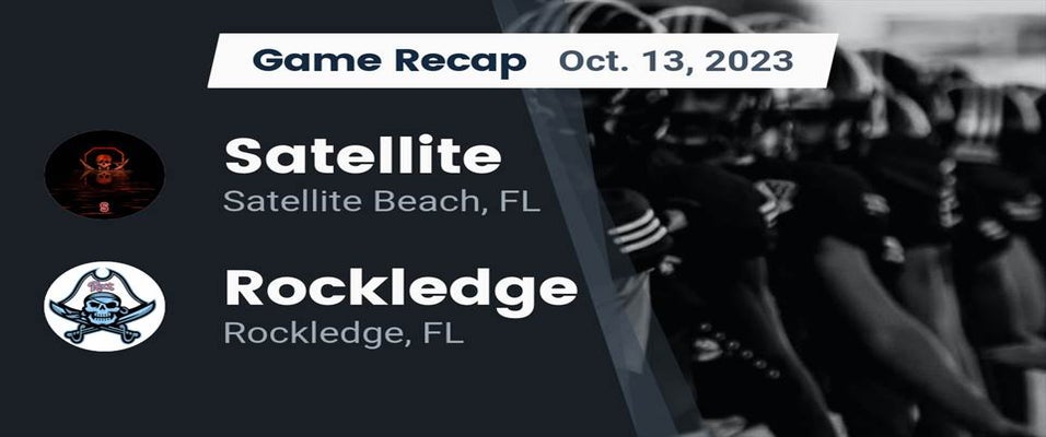 Rockledge vs Satellite Football 10/13/2023