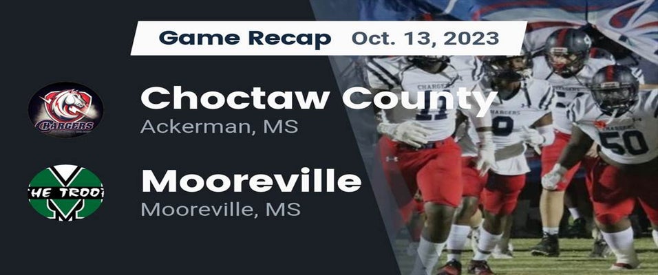 Choctaw County vs Mooreville | Football | 10/13/2023