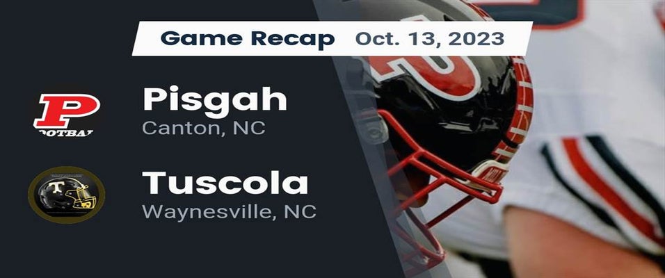 Pisgah vs Tuscola Football 10/13