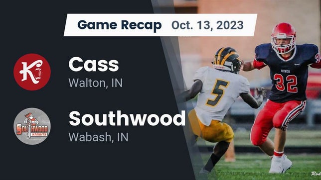 Watch this highlight video of the Lewis Cass (Walton, IN) football team in its game Recap: Cass  vs. Southwood  2023 on Oct 13, 2023