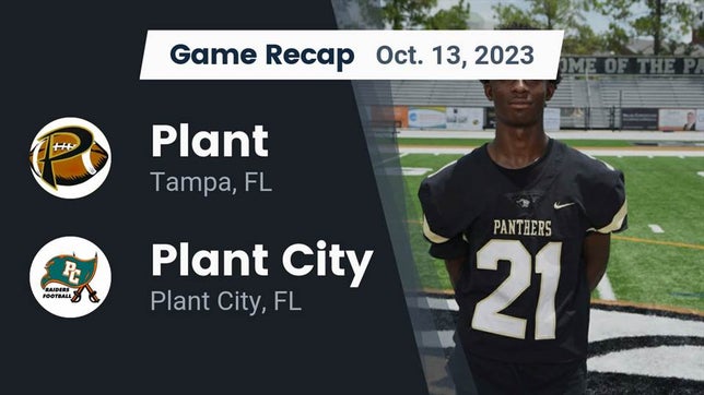 Watch this highlight video of the Plant (Tampa, FL) football team in its game Recap: Plant  vs. Plant City  2023 on Oct 13, 2023