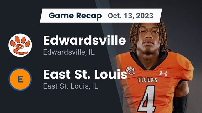 Watch this highlight video of the Edwardsville (IL) football team in its game Recap: Edwardsville  vs. East St. Louis  2023 on Oct 13, 2023