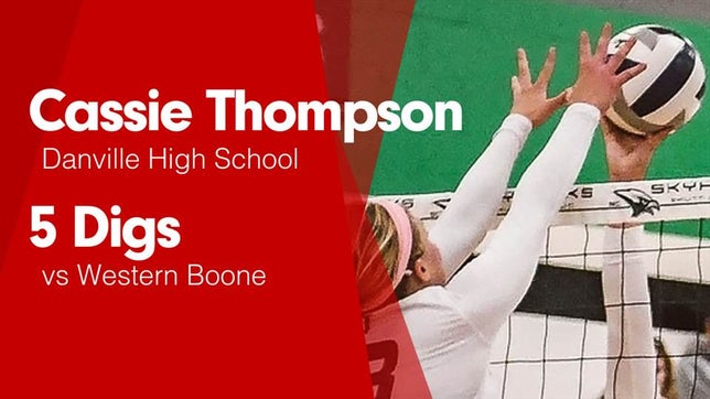 Watch this highlight video of Cassie Thompson
