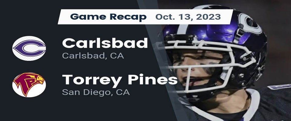 Carlsbad vs Torrey Pines | Football | 10/13/2023