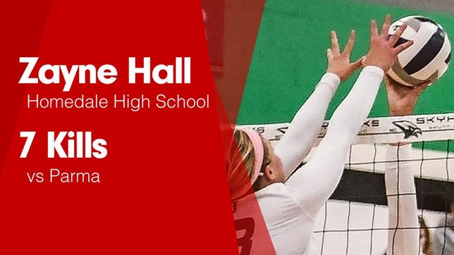 Watch this highlight video of Zayne Hall