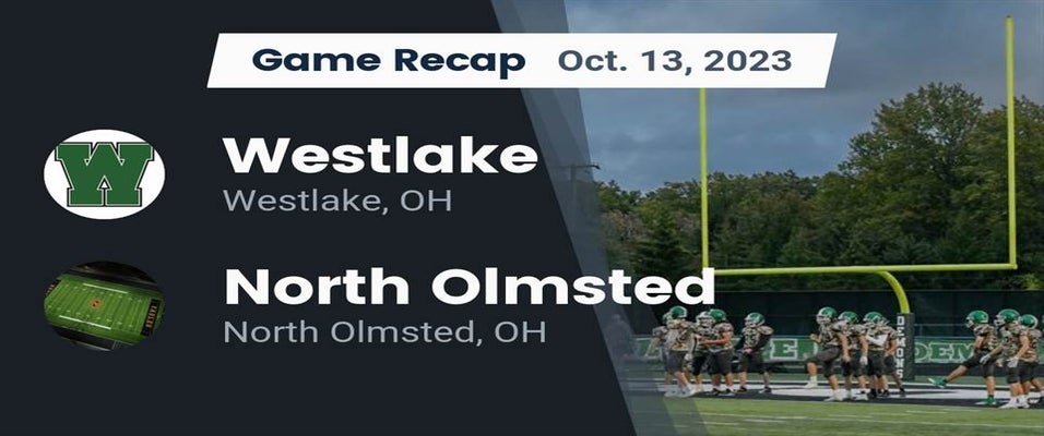 Westlake vs North Olmsted | Football | 10/13/2023