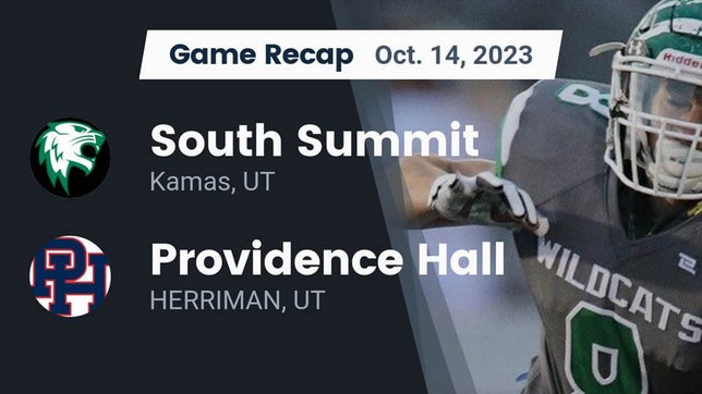 Watch this highlight video of the South Summit (Kamas, UT) football team in its game Recap: South Summit  vs. Providence Hall  2023 on Oct 13, 2023
