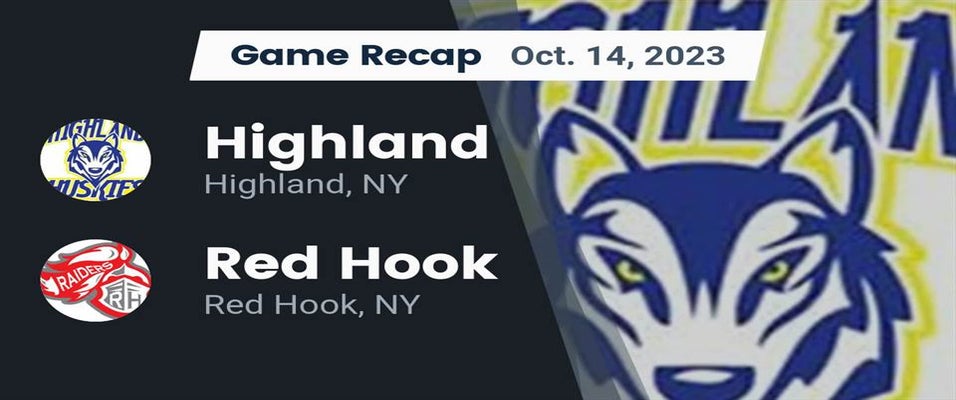 Highland vs Red Hook Football 10/14/2023