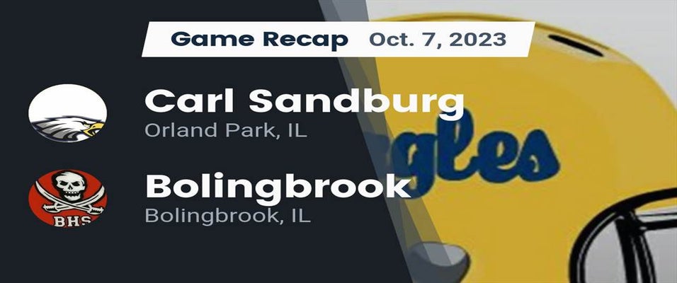 Bolingbrook vs Sandburg Football 10/6/2023